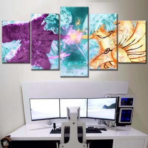Tableau Naruto et Sasuke 11002 Toile Avec Cadre