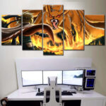 Tableau Uzumaki Naruto 4 Toile Avec Cadre