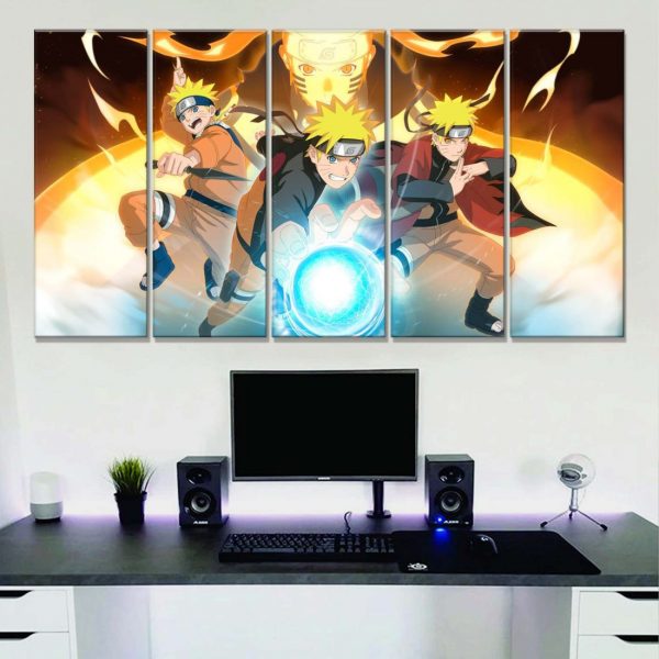 Tableau Naruto 23 Toile Avec Cadre – Image 2