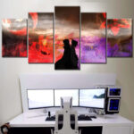 Tableau Naruto 3 Toile Avec Cadre