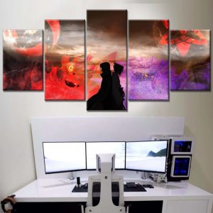 Tableau Naruto 3 Toile Avec Cadre