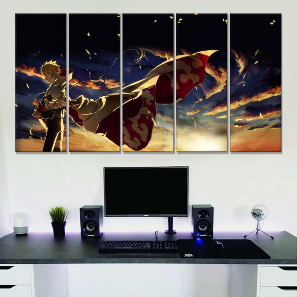 Tableau Naruto 2 Toile Avec Cadre – Image 2