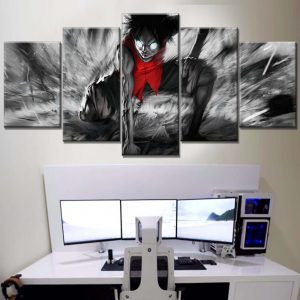 Tableau One Piece Luffy 20 Toile Avec Cadre