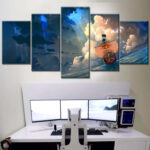 Tableau One Piece Zoro 47 Toile Avec Cadre