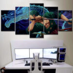 Tableau One Piece Zoro 52 Toile Avec Cadre