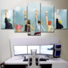Tableau One Piece Tous Les Personnages 51 Toile Avec Cadre