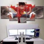 Tableau One Piece Luffy 57 Toile Avec Cadre
