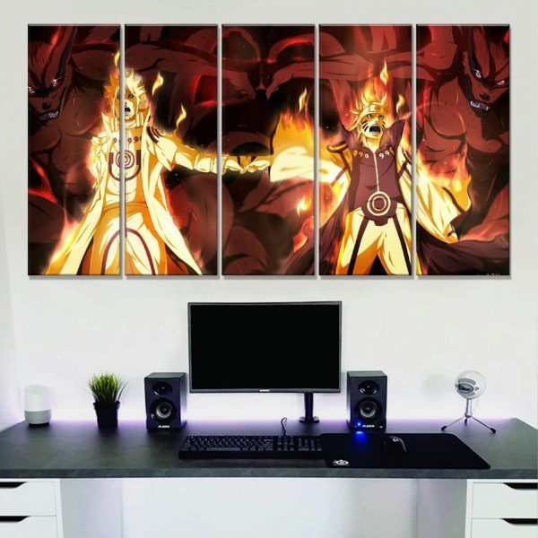 Tableau Naruto 21 Toile Avec Cadre – Image 2