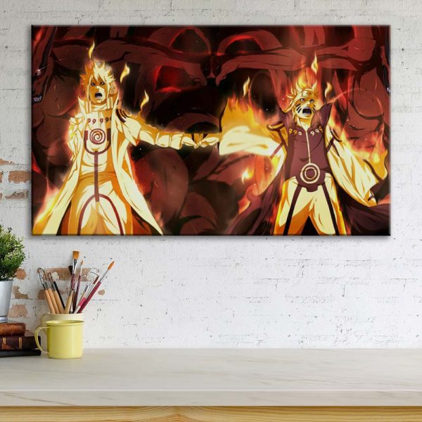 Tableau Naruto 21 Toile Avec Cadre – Image 3