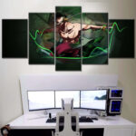 Tableau One Piece Zoro 12 Toile Avec Cadre