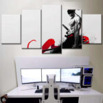 Tableau One Piece Zoro 50 Toile Avec Cadre