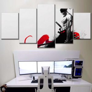 Tableau One Piece Zoro 50 Toile Avec Cadre