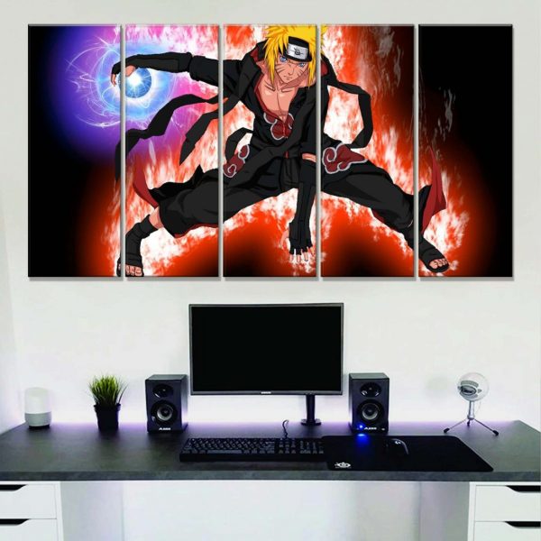 Tableau Naruto 16 Toile Avec Cadre – Image 2