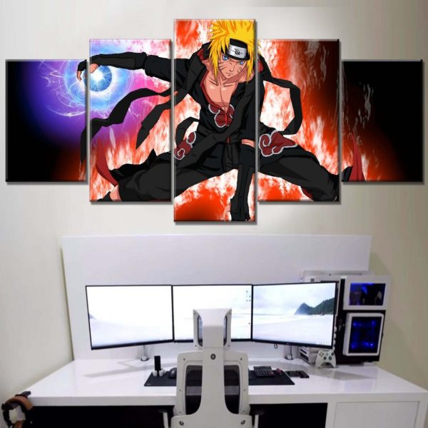 Tableau Naruto 16 Toile Avec Cadre