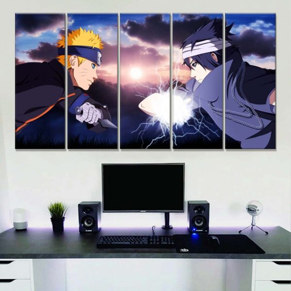 Tableau Naruto 14 Toile Avec Cadre – Image 2