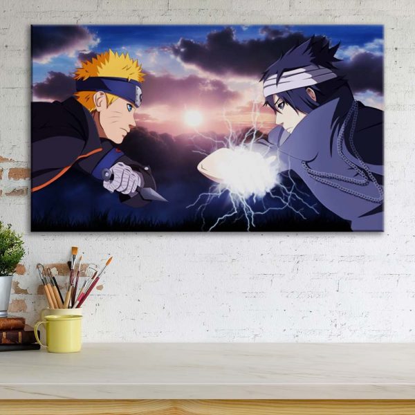 Tableau Naruto 14 Toile Avec Cadre – Image 3