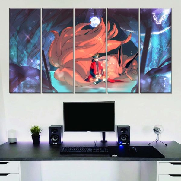 Tableau Naruto 12 Toile Avec Cadre – Image 2