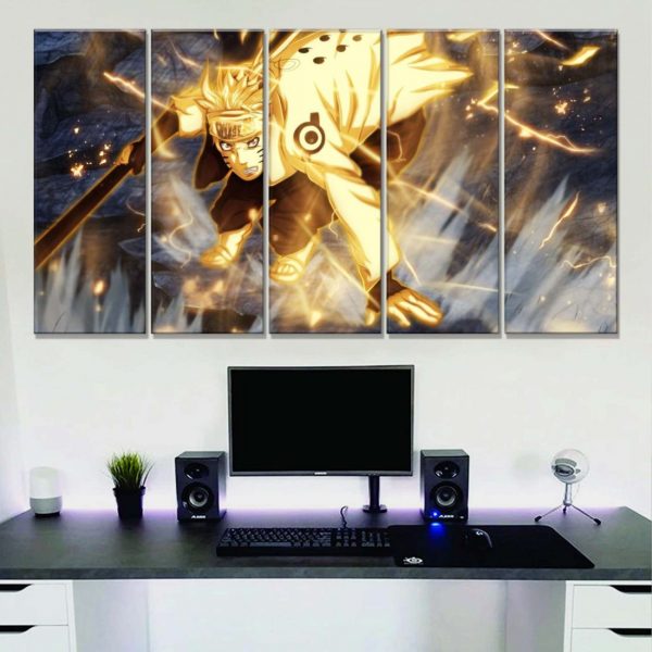 Tableau Naruto 31 Toile Avec Cadre – Image 2