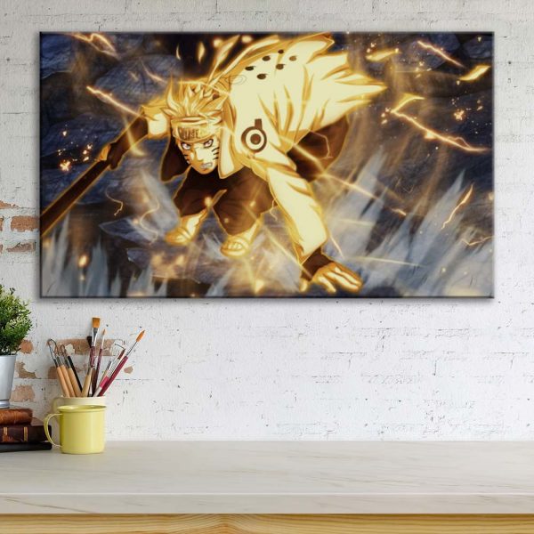 Tableau Naruto 31 Toile Avec Cadre – Image 3