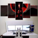 Tableau Naruto Uchiwa Itachi 28 Toile Avec Cadre