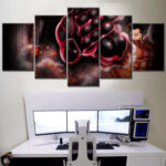 Tableau One Piece Monkey D Luffy 58 Toile Avec Cadre