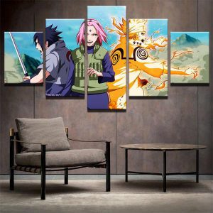Tableau Naruto 08 Toile Avec cadre