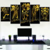 Tableau One Piece Personnages 2 Toile Avec cadre