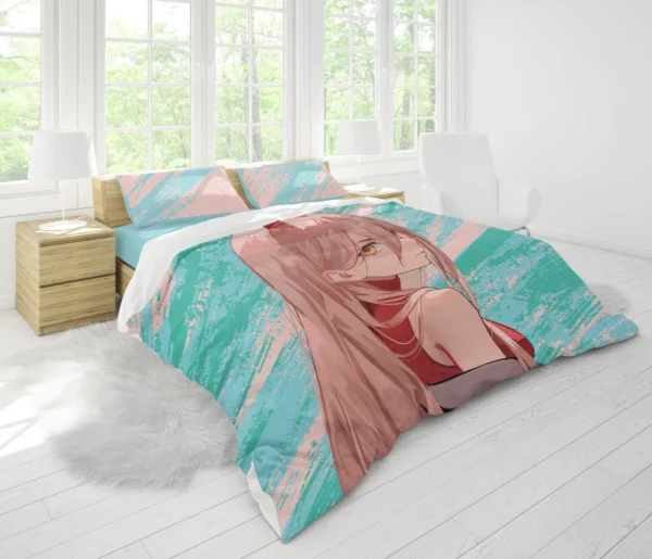 Housse De Couette Power Chainsaw Man Parure de lit Ensemble De Literie – Image 2
