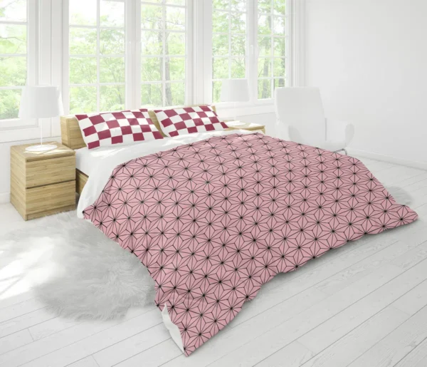 Housse De Couette Nezuko Kamado Demon Slayer Parure de lit Ensemble De Literie – Image 2