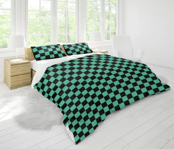 Housse De Couette Tanjiro Kamado Demon Slayer Parure de lit Ensemble De Literie – Image 2