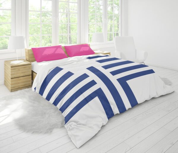 Housse De Couette Akaza Demon Slayer Parure de lit Ensemble De Literie – Image 2