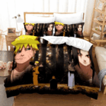 Parure de lit Naruto Shippuden 21, amoureux de Naruto Housse De Couette Ensemble De Literie