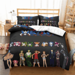 Parure de lit One Piece Lover 11, One Piece, Tous les personnages Housse De Couette Ensemble De Literie