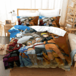 Parure de lit Naruto Shippuden 10, amoureux de Naruto, Naruto tous les personnages Housse De Couette Ensemble De Literie