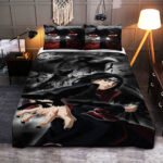 Parure de lit Uchiwa Itachi Akatsuki Naruto Housse De Couette Ensemble De Literie