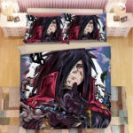Parure de lit Naruto Uzumaki Naruto Uchiwa Madara Housse De Couette Ensemble De Literie