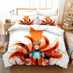 Parure de lit Naruto Shippuden 27, amoureux de Naruto Housse De Couette Ensemble De Literie