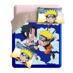 Parure de lit Naruto Uzumaki Naruto 4 Housse De Couette Ensemble De Literie