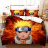Parure de lit Naruto Kakashi Sasuke Itachi Bijuus 5 Housse De Couette Ensemble De Literie