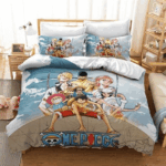 Parure de lit One Piece Lover 5, One Piece Tous les personnages Housse De Couette Ensemble De Literie