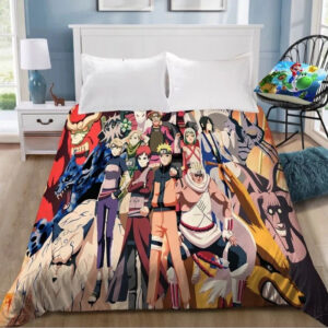 Parure de lit Naruto Uzumaki Naruto 8 2 Housse De Couette Ensemble De Literie