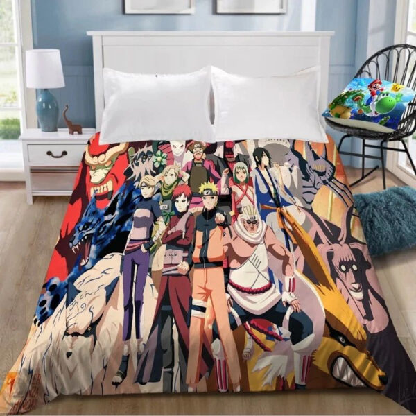 Parure de lit Naruto Uzumaki Naruto 8 2 Housse De Couette Ensemble De Literie