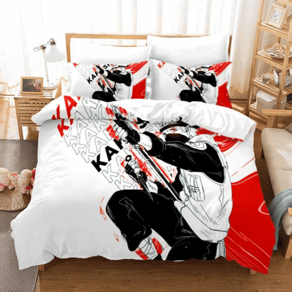 Parure de lit Naruto Shippuden 6, amoureux de Naruto Housse De Couette Ensemble De Literie
