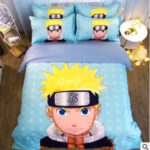 Parure de lit Naruto Uzumaki Naruto 3 Housse De Couette Ensemble De Literie