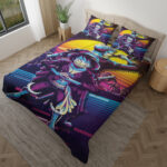 Parure de lit Monkey D. Luffy et Roronoa Zoro One Piece, One Piece Housse De Couette Ensemble De Literie