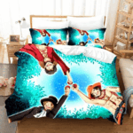 Parure de lit One Piece Amant 6, One Piece Housse De Couette Ensemble De Literie