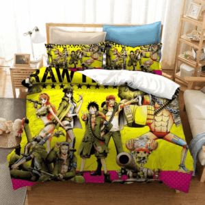 Parure de lit One Piece Lover 14, One Piece, Tous les personnages Housse De Couette Ensemble De Literie