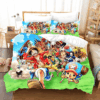 Parure de lit One Piece Lover 12, One Piece, Tous les personnages Housse De Couette Ensemble De Literie