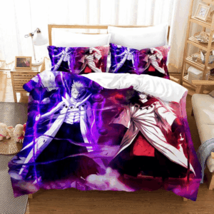 Parure de lit Naruto Shippuden 22, amoureux de Naruto Housse De Couette Ensemble De Literie