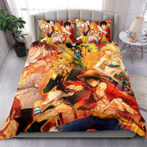 Parure de lit One Piece Tous les personnages Housse De Couette Ensemble De Literie